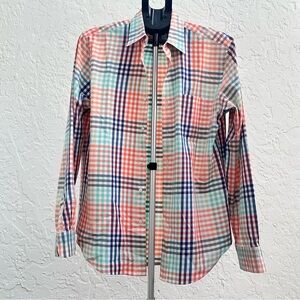 J. Crew Multicolor Plaid Casual Shirt